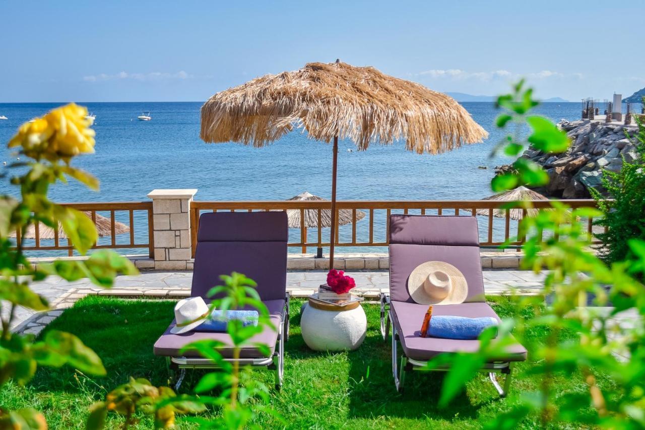 Laia Seafront Luxury Apartments Agia Pelagia  Bagian luar foto