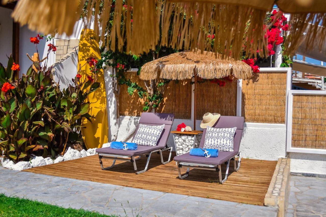 Laia Seafront Luxury Apartments Agia Pelagia  Bagian luar foto