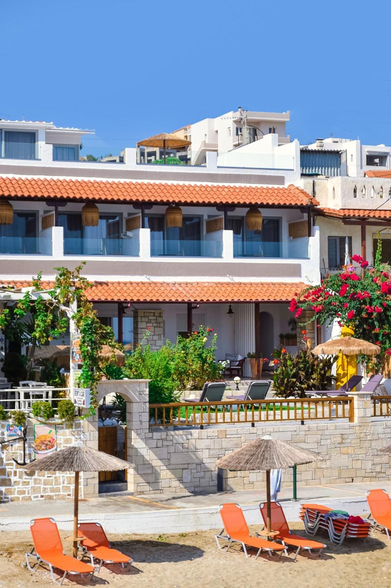 Laia Seafront Luxury Apartments Agia Pelagia  Bagian luar foto