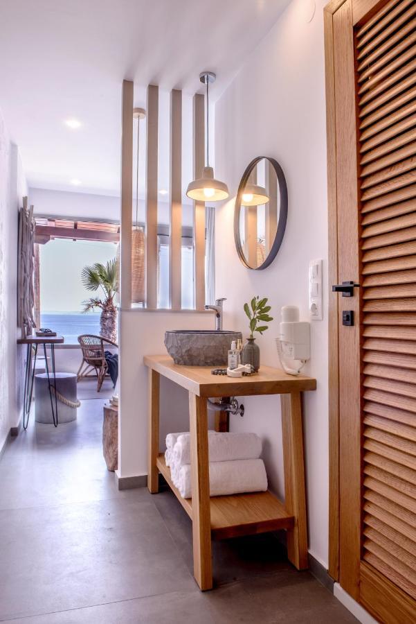 Laia Seafront Luxury Apartments Agia Pelagia  Bagian luar foto