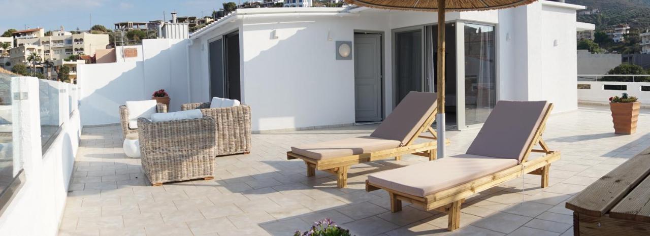 Laia Seafront Luxury Apartments Agia Pelagia  Bagian luar foto